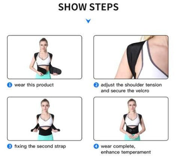Back Posture Corrector/ Slouching Relieve Pain Belt