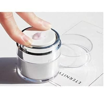 Airless Travel Lotion Jar with Lid