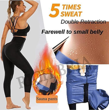 Steam Sauna Weight Loss Pants for Women Workout